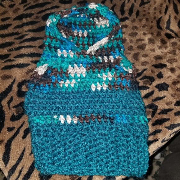 Extra Small Crochet Dog Hoodie - Picture 1 of 3